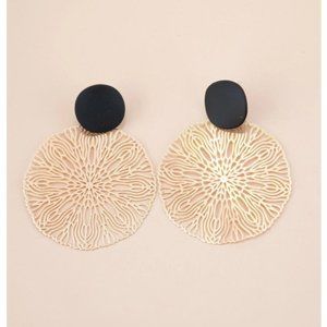 3 for $35 / Round earrings with hole